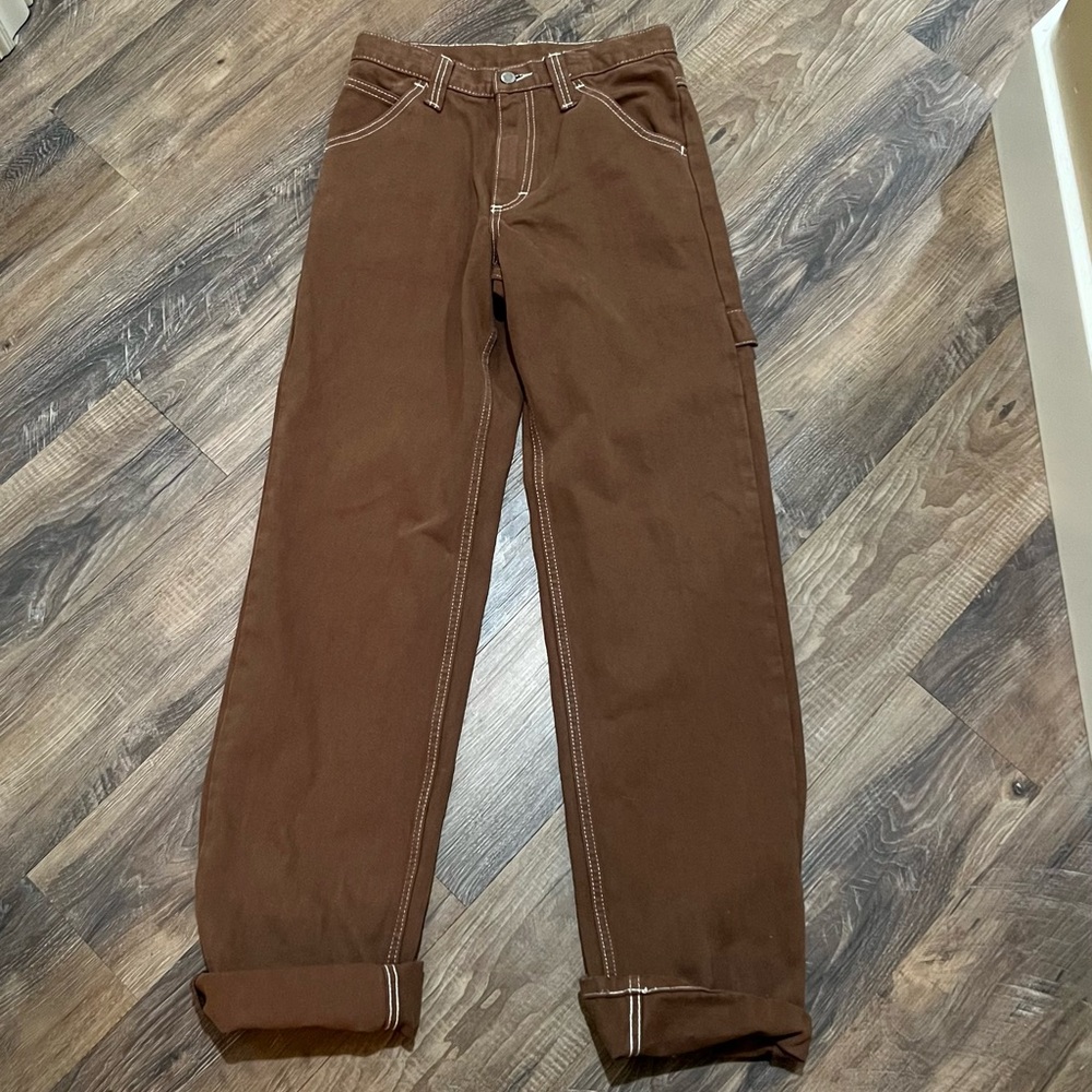 John Galt Brown Carpenter Pants